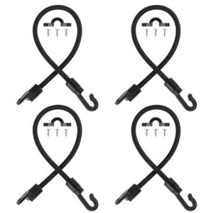 Rod Straps for Boat Deck, 12 Inches Fishing Rod Holder Straps Deck Mount Fishing Boat Rod Connector Boat Tie Down Straps Fishing Pole Straps for Kayak, Bass Boat Accessories, Marine Fishing Supplies