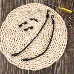 Rod Straps for Boat Deck, 12 Inches Fishing Rod Holder Straps Deck Mount Fishing Boat Rod Connector Boat Tie Down Straps Fishing Pole Straps for Kayak, Bass Boat Accessories, Marine Fishing Supplies