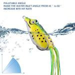5PCS Frog Lures for TopWater Bass Fishing Lures,Freshwater and Saltwater Fishing Gear Kit for 2025 Xmas Surprise Gift