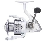 Pflueger Trion Spinning Reel, Size 40 Fishing Reel, Right/Left Handle Position, Graphite Body and Rotor, Corrosion-Resistant, Aluminum Spool, Front Drag System, Silver