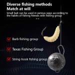 Fishing Lures Tackle Bait Kit Set - Comprehensive Fishing Lures Kit for Trout Bass Salmon - Includes Plastic Shrimp, Worm Bait, Spoon, and Crankbait Jigs (38PCS)