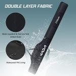 Lixada Fishing Rod Case - Portable Folding Pole and Reel Storage Bag, Gears Organizer