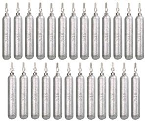 Reaction Tackle- Lead Drop Shot Weights - dropshot sinkers, 3/16 oz