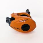 Baitcasting Reels, 7.2:1 Gear Ratio Fishing Reel with Magnetic Braking System Casting Reel for Freshwater,Saltwater Orange Left