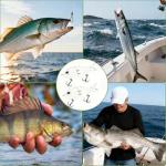 XOSQEF 2 Pcs Mini Glide Bait for Bass Fishing, Slow Sinking Raptor Fishing Lure, Multi Jointed Swimbait Wobbler for Amazing Fishing Gear Gifts for Family (White)