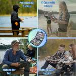 Tackle Box, Waterproof Mini Fishing Tackle Box, Portable Pocket, Size Storage, Double-Sided Organizer for Speed Clips, Steel Hooks, Weights, Sinkers, Swivels, Small fishing