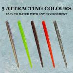 Senko Worms for Bass Fishing, 50PCS Soft Plastic Worms Stick Baits Kit for Ned Rig, 5" TRD Floating Fishing Lures for Bass Freshwater Saltwater