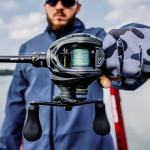 Handing M1 Baitcaster Reel Right Hand Lower Profile Design Fishing Reels Baitcasting 17.64 Lbs Carbon Fiber Drag BFS Baitcasting Reel 7.2:1 Gear Ratio 8-Button Magnetic Braking System
