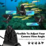 𝟮𝟬𝟮𝟲 𝗡𝗘𝗪 Underwater Fishing Camera 4.3'' IPS 1000TVL w/ 5000mAh, [30°~150° Angle Fin] Ice Fishing Camera Underwater Portable Fish Finder Fishing Gift for Men, IR, Boat and Kayak Fishing, 65FT