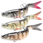 Takieaquax Fishing Lures for Freshwater or Saltwater, Lifelike Fishing Lures for Bass Trout Crappie Walleye Pike Bluegill Salmon, Swimbait for Bass Fishing, Amazing Fishing Gear Gifts for Family