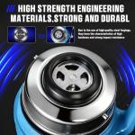 Sougayilang Spincast Fishing Reel - Pre-Spooled with Line, Easy Push Button Casting for Beginners, 3.9:1 Gear Ratio & Reversible Handle for Left/Right Hand Retrieve