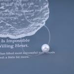 Aneneiceera Vintage Pearl Pendant Necklace Silver Pearl Choker Necklace Tiny Solitary Necklaces Transparent Invisible Chain Necklaces Thin Fishing Line Necklace Chain Jewelry for Women (Pearl bead)