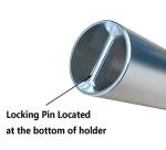 Brocraft Boat Side Mount Rod Holder/Aluminum Side Mount Rod Holder/Transom Mounted Wall Mount Rod Holder