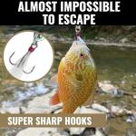 Lunkerhunt Micro Spoon Lures – 4-Pack for Bass & Trout