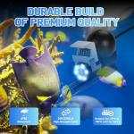 5" IPS Fish Finder for Boat with 6000mAh,1080 HD Underwater Fishing Camera,220°Wide Angle,IP68 Waterproof,30M/100FT Ice Fishing Camera with 8 High Brightness IR LEDs for Lake Fishing