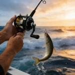 SAMOLLA Deep Sea Fishing Reel 66Lb Max Drag Baitcasting Fishing Reel Freshwater Saltwater Inshore Surf Trolling Reel Ocean Conventional Reel for Tuna Sailfish Swordfish TG12000