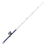 Zebco Kids Wilder Spincast Reel and Telescopic Fishing Rod Combo, 23.5-Inches to 4-Foot 3-Inch Telescopic Fishing Pole, Changeable Right- or Left-Hand Retrieve, Pre-Spooled with 6-Pound Cajun Line