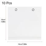 PFILERSO Fishing Tackle Binder Lure Biat Organized Storage for Soft Worms Rigs Jigs and Lines Fishing Tackle Wallet Case with 15+5pcs Transparent Thickened Ziplock Bag (10pcs Ziplock Transparent Bag)