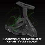 KastKing Spartacus II Spinning Reel – Sealed Carbon Fiber 22LBs Max Drag – 7+1 Stainless BB for Saltwater&Freshwater – 5.2:1 Gear Ratio – Size 500&1000 Perfect for Ice Fishing