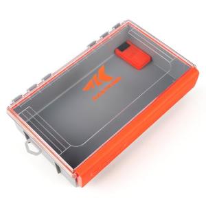 KastKing HyperSeal Waterproof Tackle Box, 3700 Deep Tackle Trays, Fishing Tackle Box Organizer With Exterior Stickers, Fishing Gear & Fishing Accessories Storage