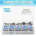 Fishing Weights Sinkers, 250/120pcs Lead Split Shot Fishing Sinkers Open Mouth Design Weights Clip Freshwater Saltwater Fishing Accessories (120pcs)