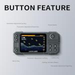 LUCKY Kayak Portable Fish Finder Transducer Wireless Sonar Fish Finders Boat Rechargeable Handheld Fish Depth Finder Fishing MT-202