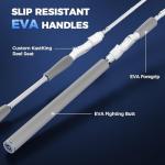 KastKing Centron Lite Twin Tip Spinning Rods,7'0", Mod Fast, Medium