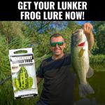 Lunkerhunt Frog Lure - Realistic Topwater Fishing