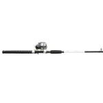 Berkley Fusion Spincast Reel and 6'6" Fishing Rod Combo, 1 Ball Bearing with Lightweight Graphite Reel Body, 2-Piece Rod