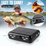 TOPFORT Complete 343pcs Fishing Accessories Kit