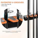 KastKing V15 Vertical Fishing Rod Wall Rack