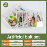 100 Fishing Lures & Spinnerbaits Kit with Tackle Boxes