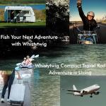 Compact Telescopic Fishing Rod for Fresh & Saltwater