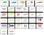 Fishing Lures Set Fish Lure kit for Bass Trout Salmon Freshwater Fish Tackle kit Including Fishing Tools,crankbaits topwater Lures, Soft Lures, Jigs,More Fishing Gear Set and Equipment (87pcs)