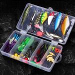 Fishing Lures Set Fish Lure kit for Bass Trout Salmon Freshwater Fish Tackle kit Including Fishing Tools,crankbaits topwater Lures, Soft Lures, Jigs,More Fishing Gear Set and Equipment (87pcs)