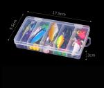 Fishing Lures Set Fish Lure kit for Bass Trout Salmon Freshwater Fish Tackle kit Including Fishing Tools,crankbaits topwater Lures, Soft Lures, Jigs,More Fishing Gear Set and Equipment (87pcs)