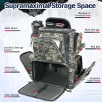 Piscifun Waterproof Fishing Gear Backpack with 4 Boxes