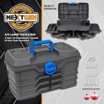 Large Fishing Tackle Box with 25-Piece Kit