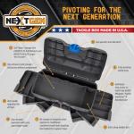 Large Fishing Tackle Box with 25-Piece Kit