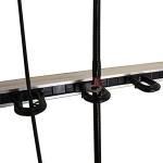 10-Rod Fishing Rod Holder for Garage Storage