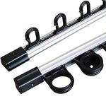 10-Rod Fishing Rod Holder for Garage Storage