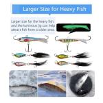 Dovesun Ice Fishing Jig and Lure Kit - 34pcs