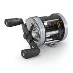 Abu Garcia Ambassadeur C3 Conventional Reel, Size 6500 (1292722), 3 Stainless Steel Ball Bearings + 1 Roller Bearing, Carbon Fiber Star Drag, Max of 15lb | 6.8kg,Silver