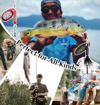 10Pcs Rooster Tail Fishing Lures, Rooster Tail Lures for Trout Bass & Salmon, Spinner Blades with Premium Hooks, Freshwater Streams & Rivers Fishing Gear