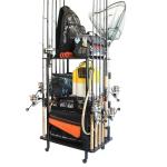 12 Rod Tackle Cart Organizer for Fishing Gear
