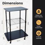 12 Rod Tackle Cart Organizer for Fishing Gear