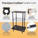 12 Rod Tackle Cart Organizer for Fishing Gear