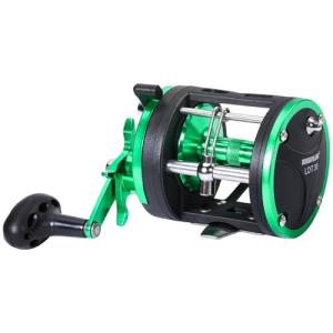 Sougayilang Round Baitcasting Fishing Reel, Perfect Conventional Reel with Level Wind & Magnetic Braking System for Catfish with 25LB Max Drag, Reinforced Metal Body