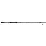 Abu Garcia 6'6" Vengeance Spinning Fishing Rod, 2-Piece Rod, Medium Rod Power, Fast Action, Custom Ergonomic Reel Seat, Comfortable EVA Handle, 24-Ton Graphite Blank