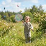 Goaste 3 Pack Kids Fishing Net, Telescopic Lightweight Landing Net, Bug Insect Catching Net with Stainless Steel Pole Handle for Kids Outdoor Playing, Extendable from 26 inch to 67.5 inch